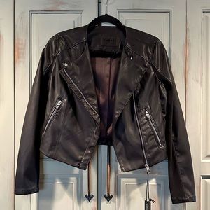 Moto Jacket Faux Leather